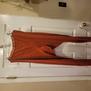 Fabletics Womens Rust Orange Leggings Size 3XL